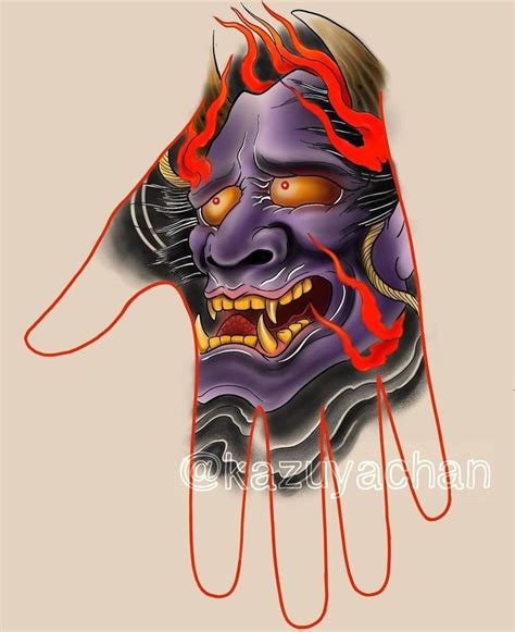 Irezumi Culture Tattoo trên Instagram Hannya mask art design done by