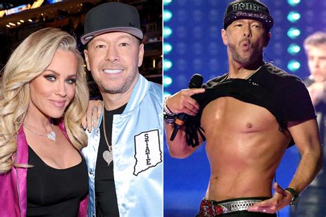 jenny mccarthy celebrates donnie wahlbergs birthday  shirtless
