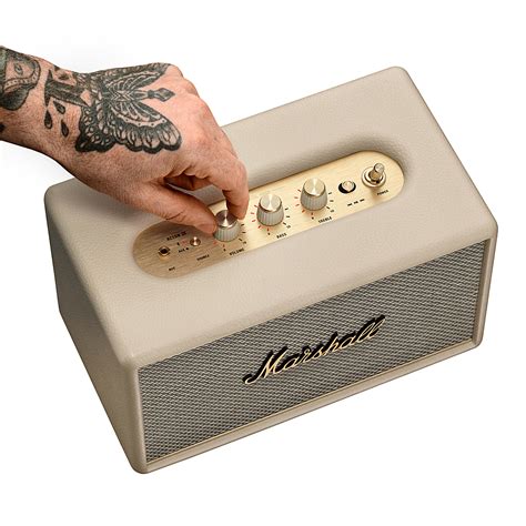 Marshall Acton III Bluetooth Speaker Cream 1006009 Best Buy