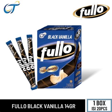 Jual FULLO STICK BLACK VANILLA 1 BOX ISI 20PCS Shopee Indonesia