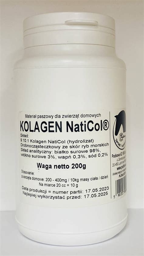 Kolagen Naticol Z Ryb Oceanicznych G Podkowa Vitalna Spi Arnia