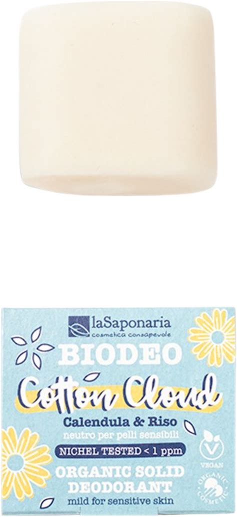 La Saponaria BIODEO Déodorant Solide Cotton Cloud 40 ml Boutique