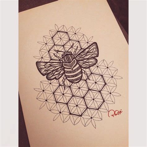 Related Image Pattern Tattoo Tattoo Drawings Bee Tattoo