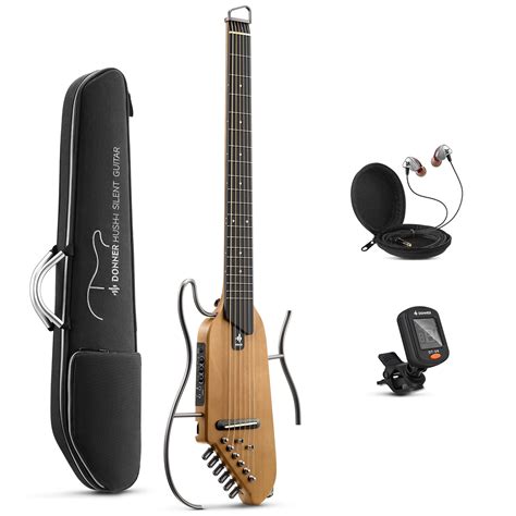 Donner HUSH I Guitar For Travel Portable Ultra Light And Quiet