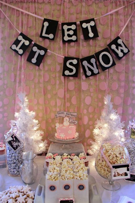 Winter Onederland Birthday Party By Pastiche Events Winter Birthday