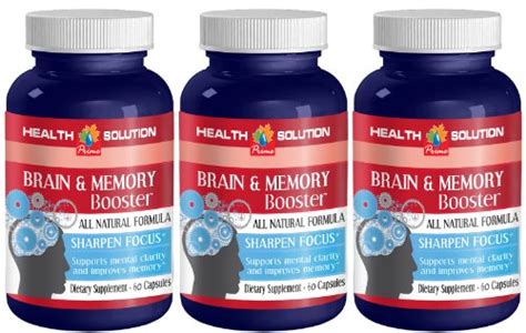 Natural brain vitamins - BRAIN AND MEMORY BOOSTER - Vinpocetine ...