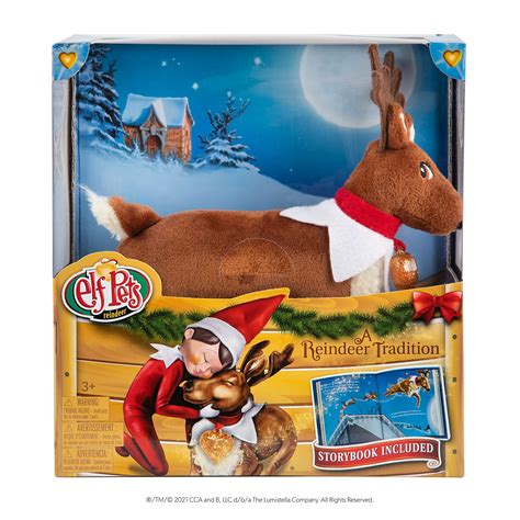 Buy Elf On The Shelf Elf Pets A Reindeer Tradition Storybook And Plush