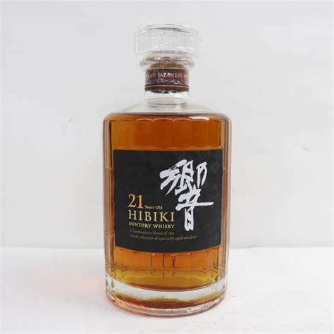 【目立った傷や汚れなし】1円~suntory（サントリー）響 21年 43％ 700ml M23f150001の落札情報詳細 ヤフオク落札