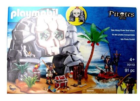 Playmobil Pirate Skull Island New Ebay