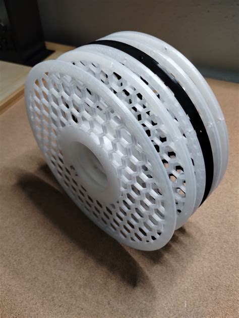 Modular Multi Filament Spool Chainable Customizable Fusion 360 Bambu Lab Spool Base