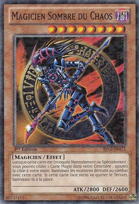 Magicien Sombre Du Chaos Dark Magician Of Chaos Carte L Unit Yu