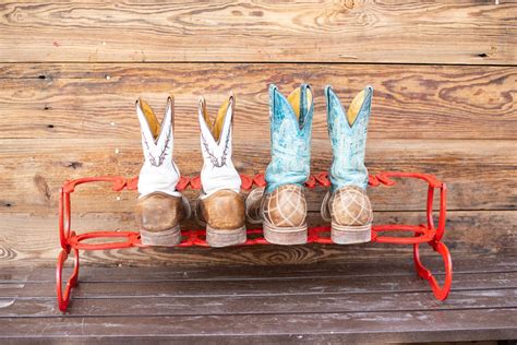 Horseshoe Boot Rack Boot Rack Holds 3 Pairs Horseshoe Etsy