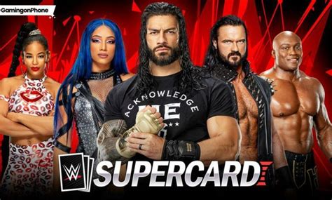 WWE SuperCard Battle Cards Archives GamingonPhone