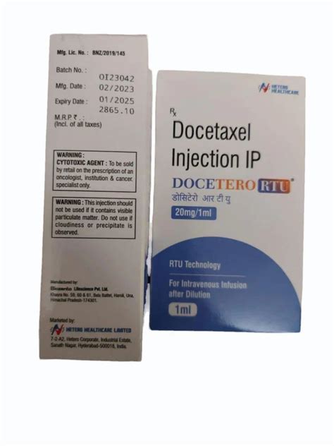 Docetaxel 120 Mg Injection At Rs 1150 Vial Pharmaceutical Tablets In