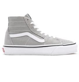 Botin Sk Hi Tapered Gris Blanco Vans