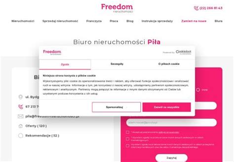 Freedom Nieruchomo Ci Pi A Opinie Klient W