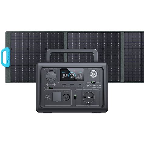 Bluetti Generador Solar Eb A Con Panel Solar Pv Incluido Estaci N