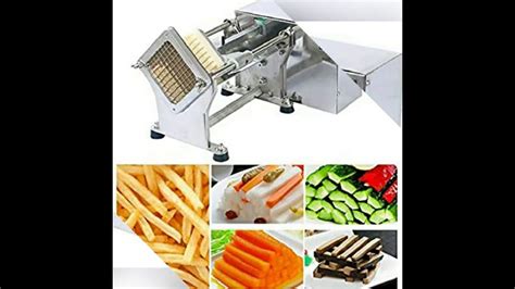 Electric Potato Slicer Automatic Potato Cutter Electric French Fries