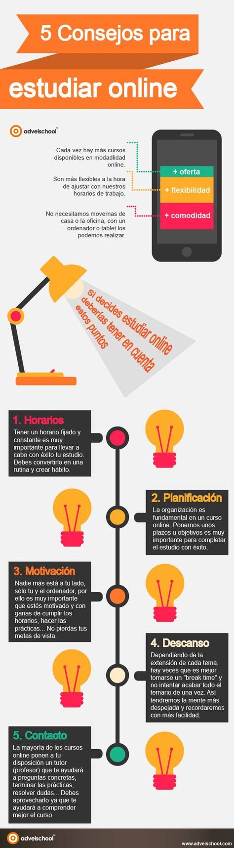 5 Consejos para estudiar en línea que debes poner en práctica