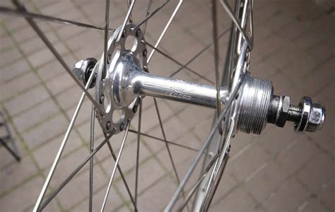 Campagnolo Record Pista Hubs Mavic Gp4 Track Wheelset