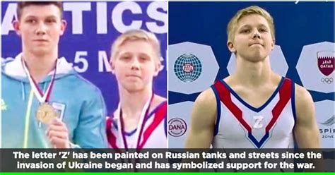 Russian Gymnast Ivan Kuliak Banned For A Year For Wearing Pro War Z