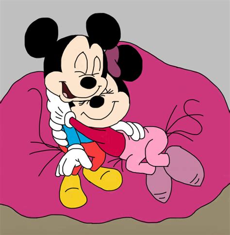 Mickey and Minnie's pajama party by calmoose415 on DeviantArt