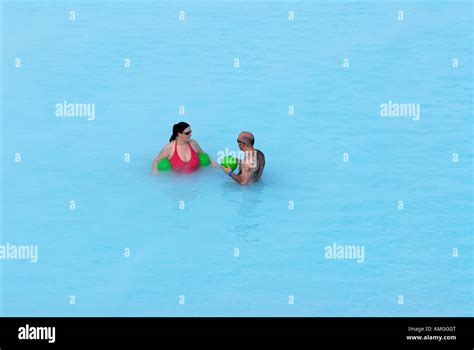 Farben Und Formen Der Blue Lagoon Island Stockfotografie Alamy