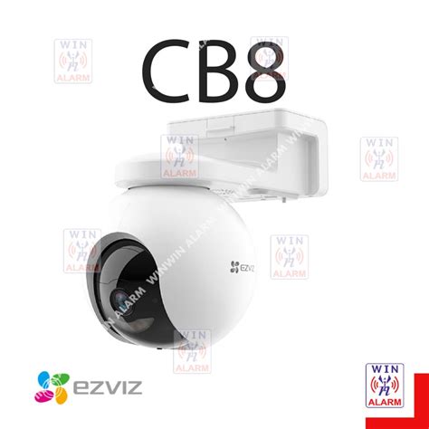 Ezviz CB8 2K 3MP 1296P Rechargeable Battery Powered Pan Tilt Wi Fi