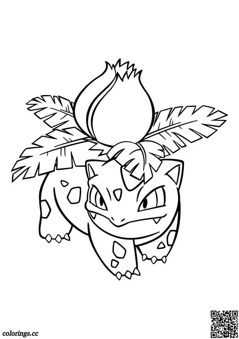 Imagem De Ivysaur Pokemon Para Pintar Desenhos Para Colorir Porn Sex