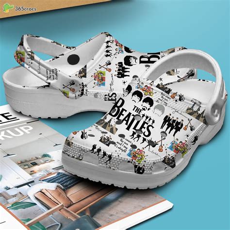 The Beatles Signature Music Comfortable Crocs Clogs Shoes Series