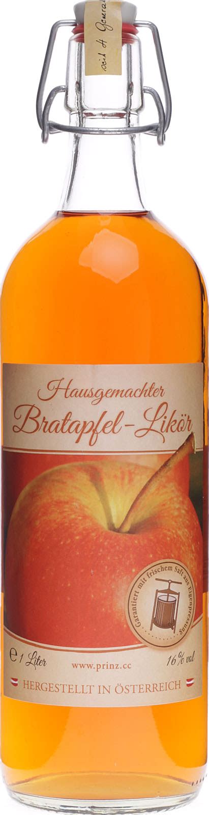 Prinz Bratapfel Lik R Liter Vol Im Shop Kaufen