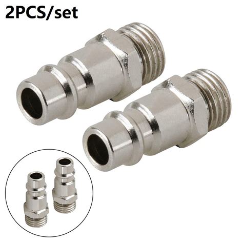 Quick Release Euro Compressed Air Line Coupler Connector Fitting 1 4in Bsp Male