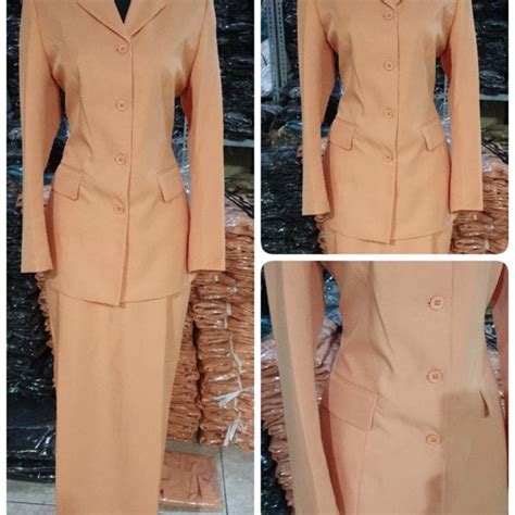 Jual Set Blazer Baju Seragam Dharma Wanita Cantik Azkia Shopee