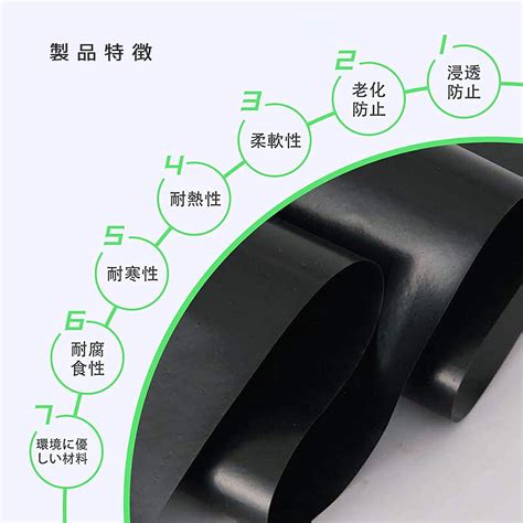 Xwzjy Black Heavy Duty Polythene Plastic Roll Sheeting Damp Proof