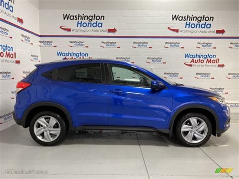 2020 Aegean Blue Metallic Honda Hr V Ex Awd 137276205 Photo 11