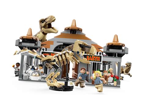 All the LEGO Jurassic Park Visitor Center easter eggs! - Jurassic Toys