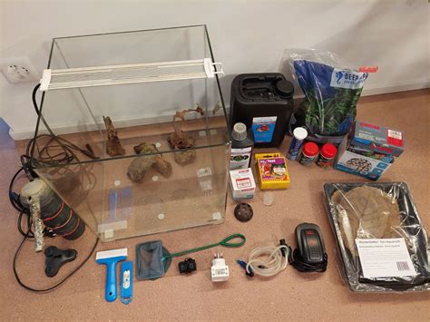 Aquarium Nano Cube 60l mit viel Zubehör Kaufen auf Ricardo