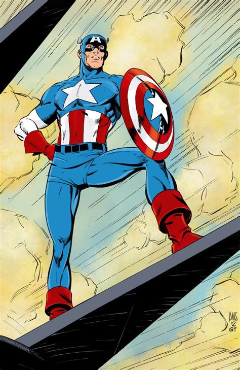 Captain America By Paul Smith And Gerry Turnbull Comic Art Captain America Comic Captain