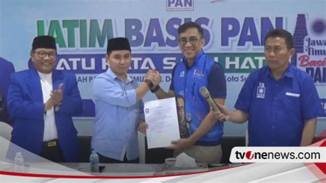 Terima Rekom Pan Wakil Bupati Mojokerto Gus Barra Siap Maju Cabup