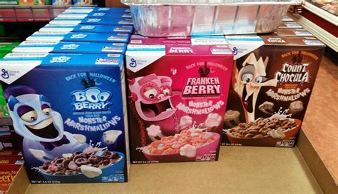 Spooned And Spotted 2017 Monster Cereals Cerealously