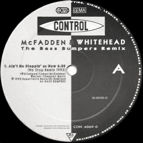 Mcfadden Whitehead Ain T No Stoppin Us Now Discogs