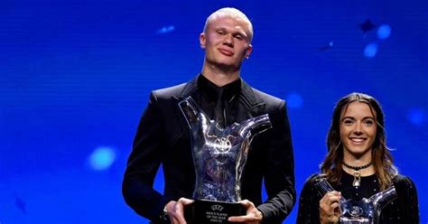 Living The Dream Man City S Erling Haaland Wins UEFA Men S Player