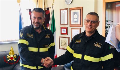 Sassari Nuovo Comandante Provinciale Dei Vigili Del Fuoco La Nuova