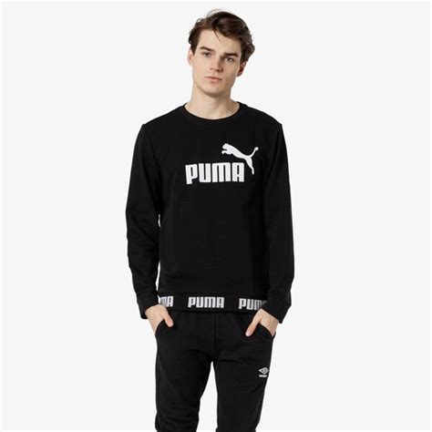 Puma Bluza Amplified Crew Tr Czarny M Skie Bluzy Style