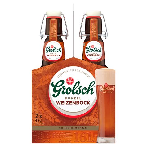 Grolsch Weizenbock Beugelfles Per Set 900 Ml