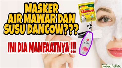 4 Manfaat Masker Susu Dancow Dan Air Mawar Untuk Kecantikan Lengkap