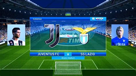 Pes Juventus Vs Lazio All Goals Gameplay Youtube