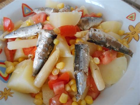 Receta Ensalada De Patatas Y Sardinas Mayte En La Cocina