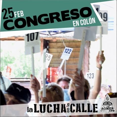 Novedades Viernes De Febrero Congreso De Agmer En Col N