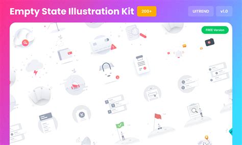 Empty State Illustration Kit Figma Community